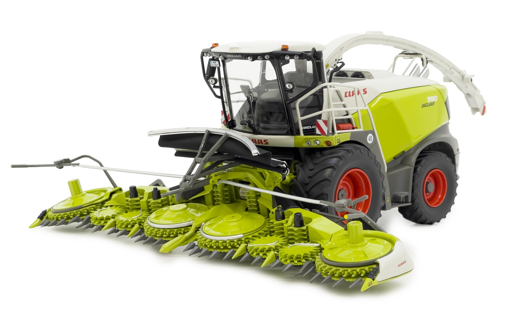 Claas Jaguar 990 met (nieuwe) Orbis 900 - 1:32